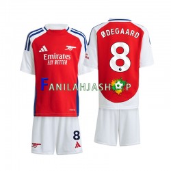 Arsenal Pelipaidat Odegaard 8 Kotipelipaita 2024-2025 Lyhythihainen ,Lapset