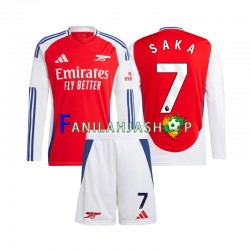 Arsenal Pelipaidat SAKA 7 Kotipelipaita 2024-2025 Pitkähihainen ,Lapset