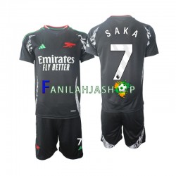 Arsenal Pelipaidat Saka 7 Vieraspelipaita 2024-2025 Lyhythihainen ,Lapset