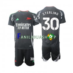 Arsenal Pelipaidat Sterling 30 Vieraspelipaita 2024-2025 Lyhythihainen ,Lapset