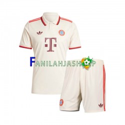 FC Bayern München Pelipaidat Kolmaspelipaita 2024-2025 Lyhythihainen ,Lapset
