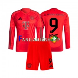 FC Bayern München Pelipaidat Harry Kane 9 Kotipelipaita 2024-2025 Pitkähihainen ,Lapset