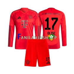 FC Bayern München Pelipaidat Michael Olise 17 Kotipelipaita 2024-2025 Pitkähihainen ,Lapset