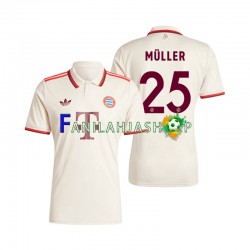 FC Bayern München Pelipaidat Muller 25 Kolmaspelipaita 2024-2025 Lyhythihainen ,Miehet