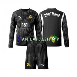 Borussia Dortmund Pelipaidat Maalivahdin Neljäspelipaita 2024-2025 Pitkähihainen ,Lapset