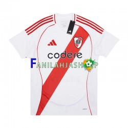 CA River Plate Pelipaidat Kotipelipaita 2024-2025 Lyhythihainen ,Miehet