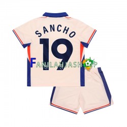 Chelsea Pelipaidat Jadon Sancho 19 Vieraspelipaita 2024-2025 Lyhythihainen ,Lapset
