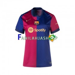 FC Barcelona Pelipaidat Kotipelipaita 2024-2025 Lyhythihainen ,Naiset