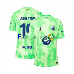 FC Barcelona Pelipaidat LAMINE YAMAL 19 UCL Font Kolmaspelipaita 2024-2025 Lyhythihainen ,Miehet