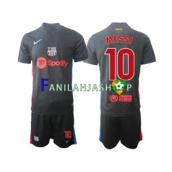 FC Barcelona Pelipaidat Lionel Messi 10 Vieraspelipaita 2024-2025 Lyhythihainen ,Lapset