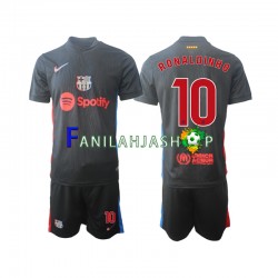 FC Barcelona Pelipaidat Ronaldinho 10 Vieraspelipaita 2024-2025 Lyhythihainen ,Lapset