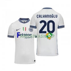 Inter Milan Pelipaidat Hakan Calhanoglu 20 Vieraspelipaita 2024-2025 Lyhythihainen ,Miehet