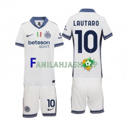Inter Milan Pelipaidat Lautaro 10 Vieraspelipaita 2024-2025 Lyhythihainen ,Lapset