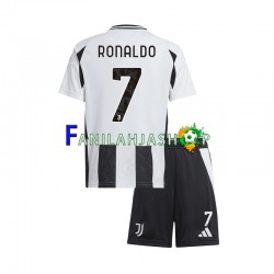 Juventus Pelipaidat Cristiano Ronaldo 7 Kotipelipaita 2024-2025 Lyhythihainen ,Lapset