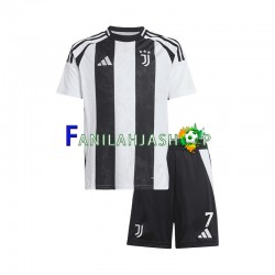 Juventus Pelipaidat Cristiano Ronaldo 7 Kotipelipaita 2024-2025 Lyhythihainen ,Lapset
