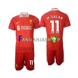 Liverpool Pelipaidat M.Salah 11 Kotipelipaita 2024-2025 Lyhythihainen ,Lapset