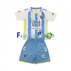 Málaga CF Pelipaidat Kotipelipaita 2024-2025 Lyhythihainen ,Lapset