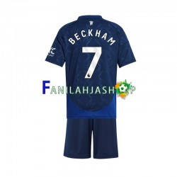 Manchester United Pelipaidat Beckham 7 Vieraspelipaita 2024-2025 Lyhythihainen ,Lapset