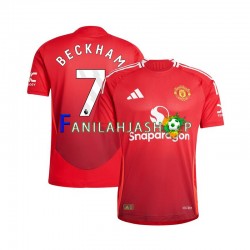 Manchester United Pelipaidat Beckham 7 Kotipelipaita 2024-2025 Lyhythihainen ,Miehet