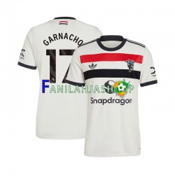 Manchester United Pelipaidat GARNACHO 17 Kolmaspelipaita 2024-2025 Lyhythihainen ,Miehet