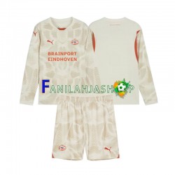 PSV Eindhoven Pelipaidat Maalivahdin Kolmaspelipaita 2024-2025 Pitkähihainen ,Lapset