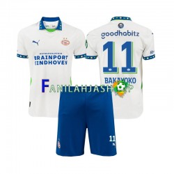 PSV Eindhoven Pelipaidat Johan Bakayoko 11 Kolmaspelipaita 2024-2025 Lyhythihainen ,Lapset