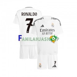 Real Madrid Pelipaidat Cristiano Ronaldo 7 Kotipelipaita 2024-2025 Lyhythihainen ,Lapset