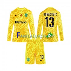 Sporting CP Pelipaidat Kovacevic 13 Maalivahdin Kolmaspelipaita 2024-2025 Pitkähihainen ,Lapset