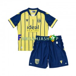 West Bromwich Albion Pelipaidat Vieraspelipaita 2024-2025 Lyhythihainen ,Lapset