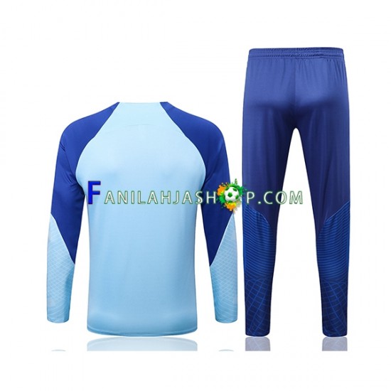 Atlético Madrid Sininen Harjoituspaita + Treenihousut 2022-2023 SKU002