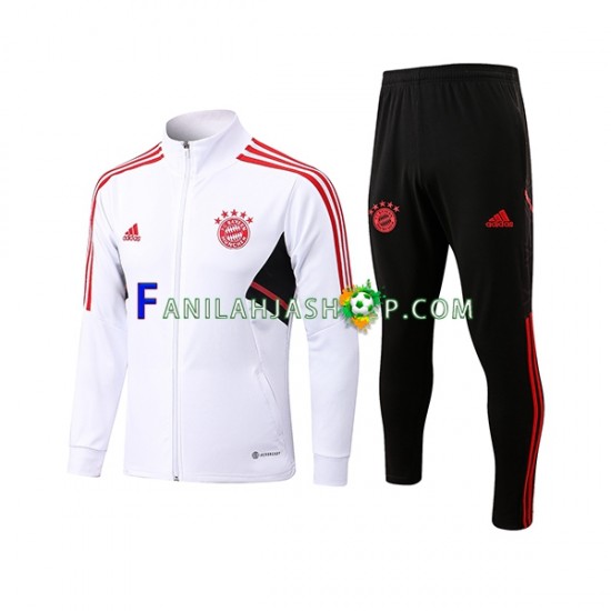 FC Bayern München Valkoinen Verryttelyasu 2022-2023