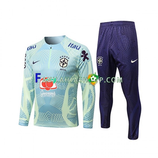 Brasilia Vihreä Harjoituspaita + Treenihousut Grass 2022-2023