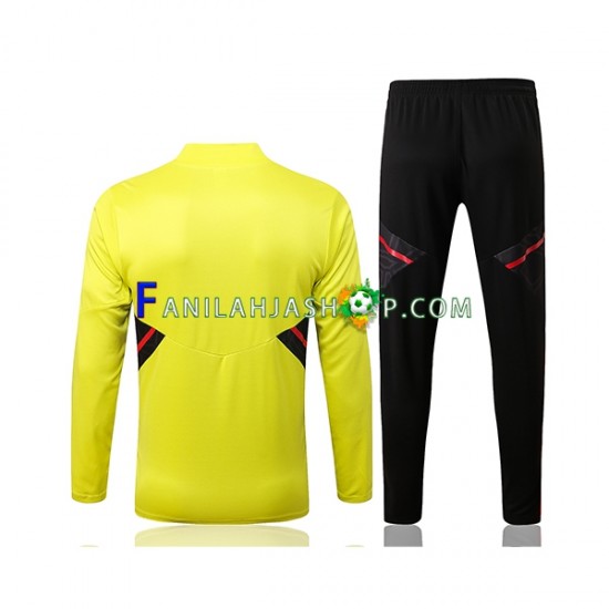 Keltainen Harjoituspaita + Treenihousut Flamengo 2022-2023