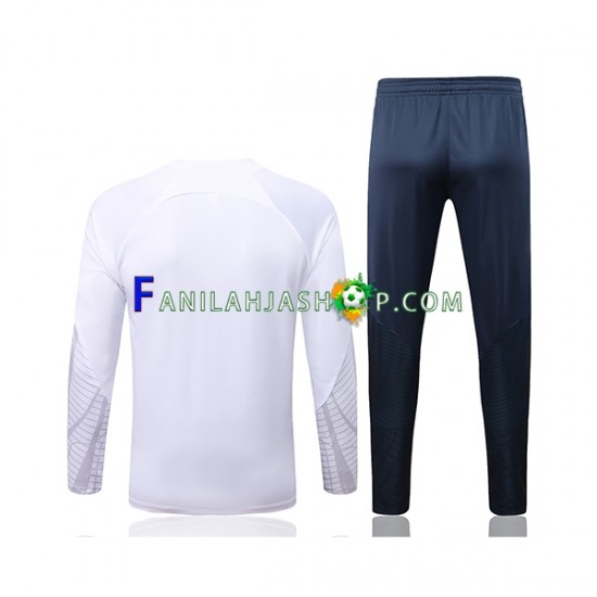 Ranska Valkoinen Harjoituspaita + Treenihousut 2022-2023
