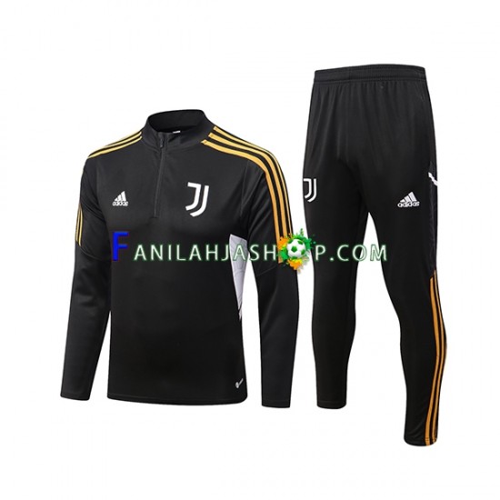 Juventus Musta Harjoituspaita + Treenihousut 2022-2023