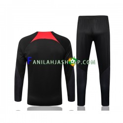 Liverpool Musta Harjoituspaita + Treenihousut 2022-2023 SKU001