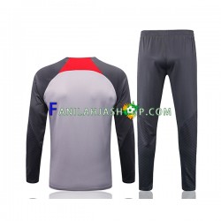 Liverpool Harmaa Harjoituspaita + Treenihousut 2022-2023 SKU002