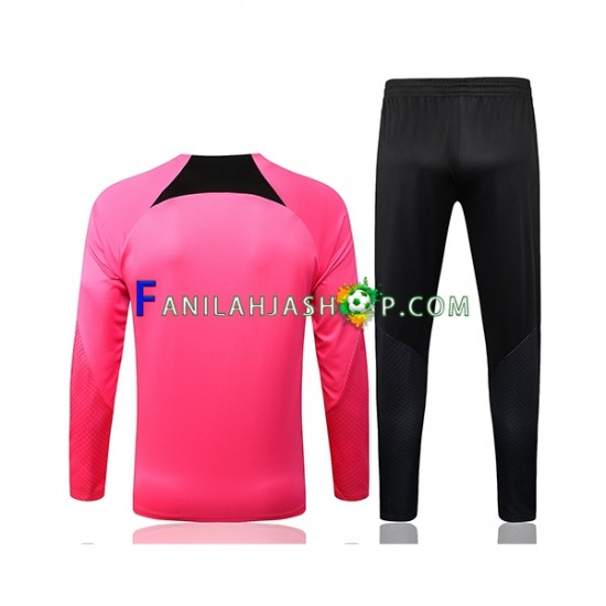 Liverpool Vaaleanpunainen Harjoituspaita + Treenihousut 2022-2023