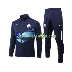 Olympique de Marseille Sininen Verryttelyasu 2022-2023