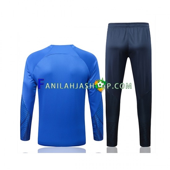 Paris Saint-Germain Sininen Harjoituspaita + Treenihousut 2022-2023