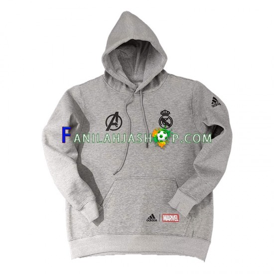 Real Madrid Harmaa Pusero huppari 2022-2023 ,Miehet