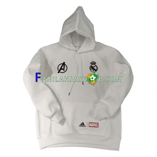 Real Madrid Valkoinen Pusero huppari 2022-2023 ,Miehet