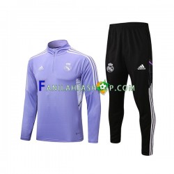 Real Madrid Violetti Harjoituspaita + Treenihousut 2022-2023 SKU001