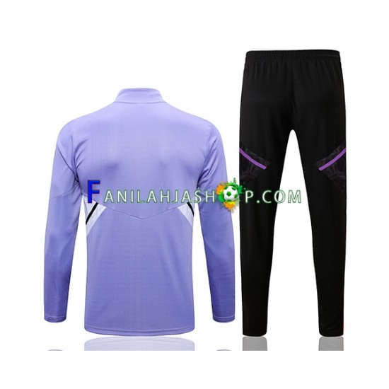Real Madrid Violetti Harjoituspaita + Treenihousut 2022-2023 SKU001