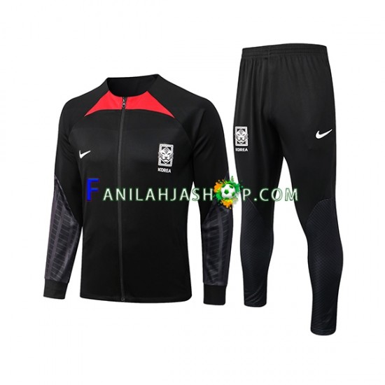 Etelä-Korea Musta Verryttelyasu 2022-2023