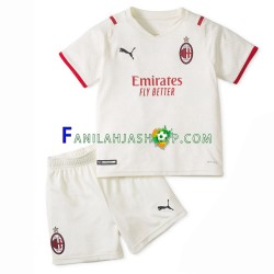 AC Milan Pelipaidat Vieraspelipaita 2021-2022 Lyhythihainen ,Lapset