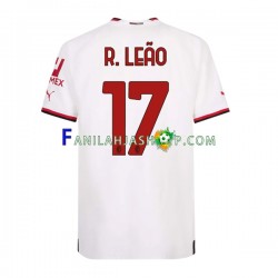 AC Milan Pelipaidat Rafael Leao 17 Vieraspelipaita 2022-2023 Lyhythihainen ,Miehet