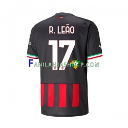 AC Milan Pelipaidat Rafael Leao 17 Kotipelipaita 2022-2023 Lyhythihainen ,Miehet