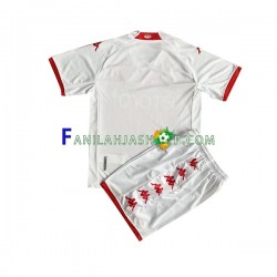 AS Monaco Pelipaidat Kotipelipaita 2022-2023 Lyhythihainen ,Lapset