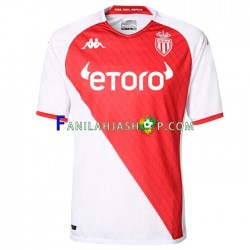 AS Monaco Pelipaidat Kotipelipaita 2022-2023 Lyhythihainen ,Miehet